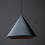 Lampa Wisząca Konko Velvet LoftLight | Szara, E27, 60cm
