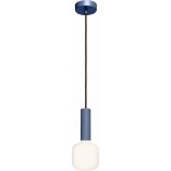 Lampa Wisząca Matuba Niebieska LoftLight | E27