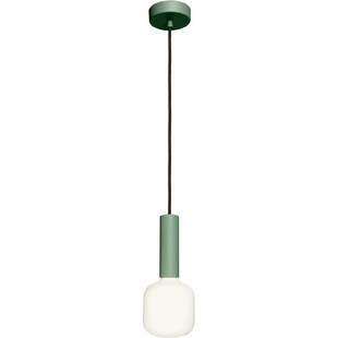Lampa wisząca "żarówka" Matuba 4,5cm H14cm Hedge Green LoftLight