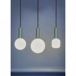 Lampa wisząca LoftLight Matuba - Zielona, E27 | Kup online