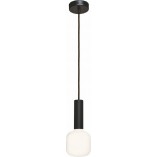 Lampa wisząca Matuba LoftLight | Czarna, Metalowa, E27