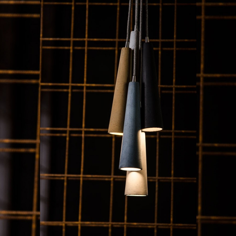 Lampa Betonowa Sopel V Multikolor | LoftLight - Oświetlenie Loft