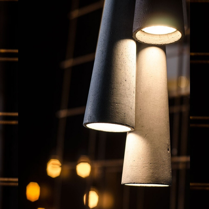 Lampa Betonowa Sopel V Multikolor | LoftLight - Oświetlenie Loft