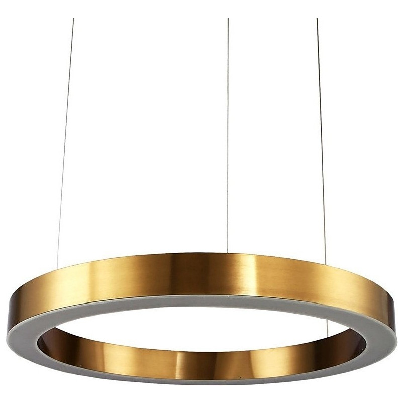 Lampa mosiężna Circle LED 100cm - Step Into Design