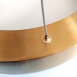 Lampa mosiężna Circle LED 100cm - Step Into Design