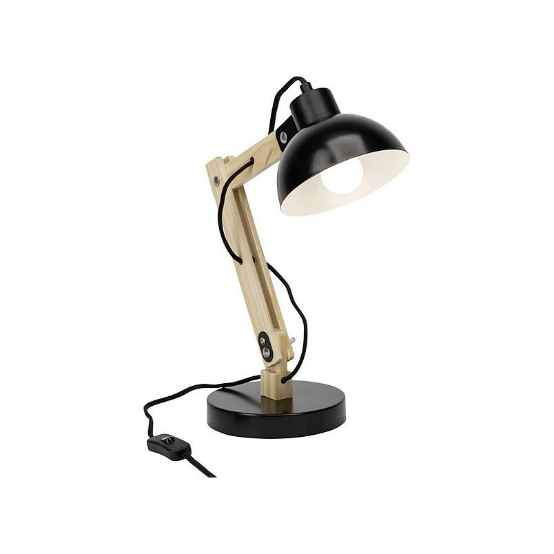 Lampa biurkowa skandynawska Moda czarna Brilliant - Kup teraz!