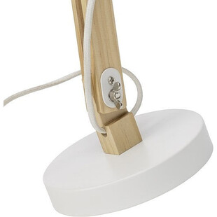 Lampa biurkowa skandynawska Moda biała Brilliant - Kup online!