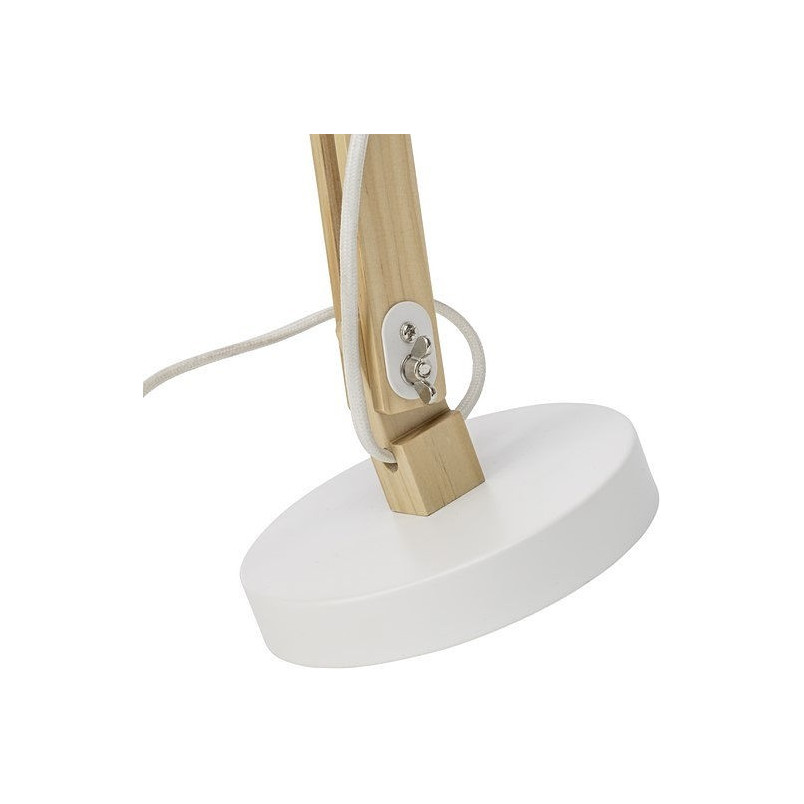 Lampa biurkowa skandynawska Moda biała Brilliant - Kup online!