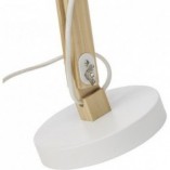 Lampa biurkowa skandynawska Moda biała Brilliant - Kup online!