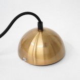 Lampa wisząca retro Vita 14 bursztynowa - Outlet | Cena: 49 PLN