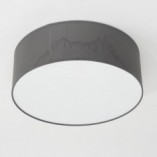 [OUTLET] Plafon Rondo 38 Szary - Nowość w Okazji!