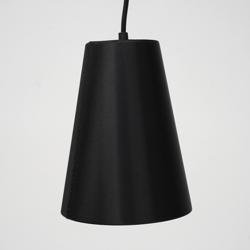 [OUTLET] Lampa wisząca Alambre - czarny abażur - 29 PLN