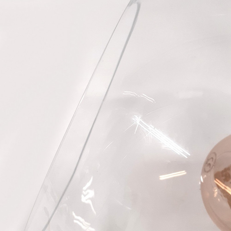 Lampa wisząca Cubo 30 - Outlet, szkło, czarna - Tanie oświetlenie