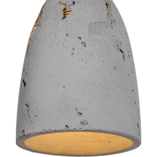 Lampa betonowa wisząca Febe Volcano 11cm szara LoftLight