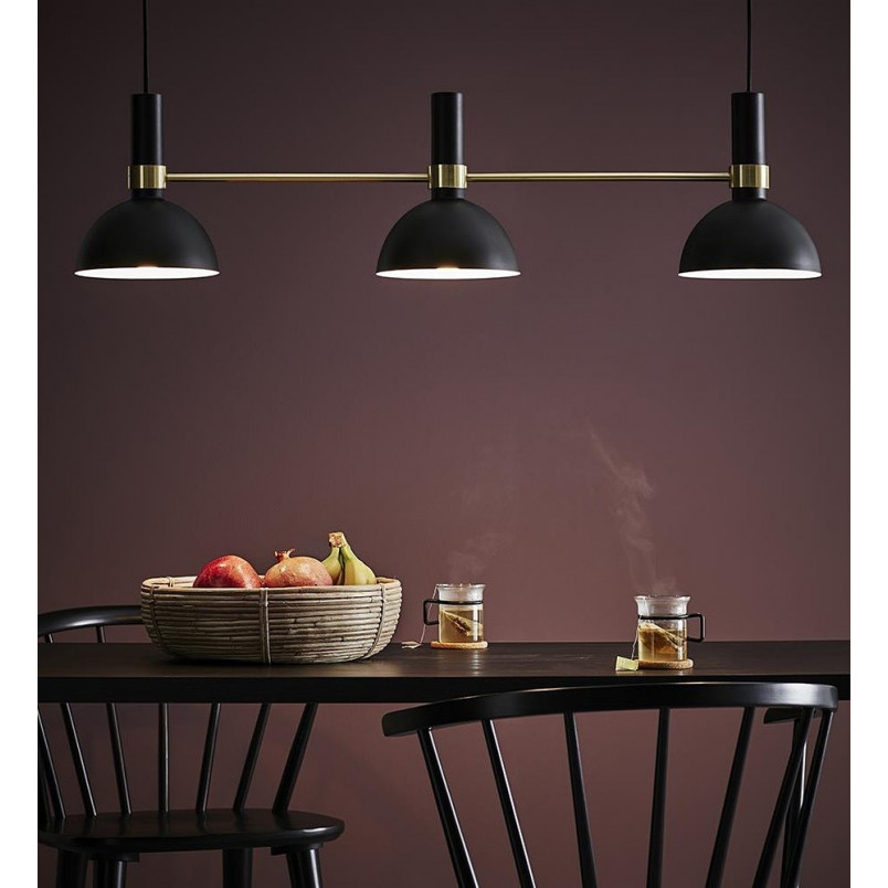 Lampa sufitowa Larry Gold czarna | Markslojd - Kup teraz!