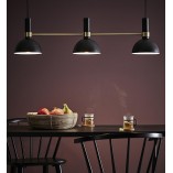Lampa sufitowa Larry Gold czarna | Markslojd - Kup teraz!