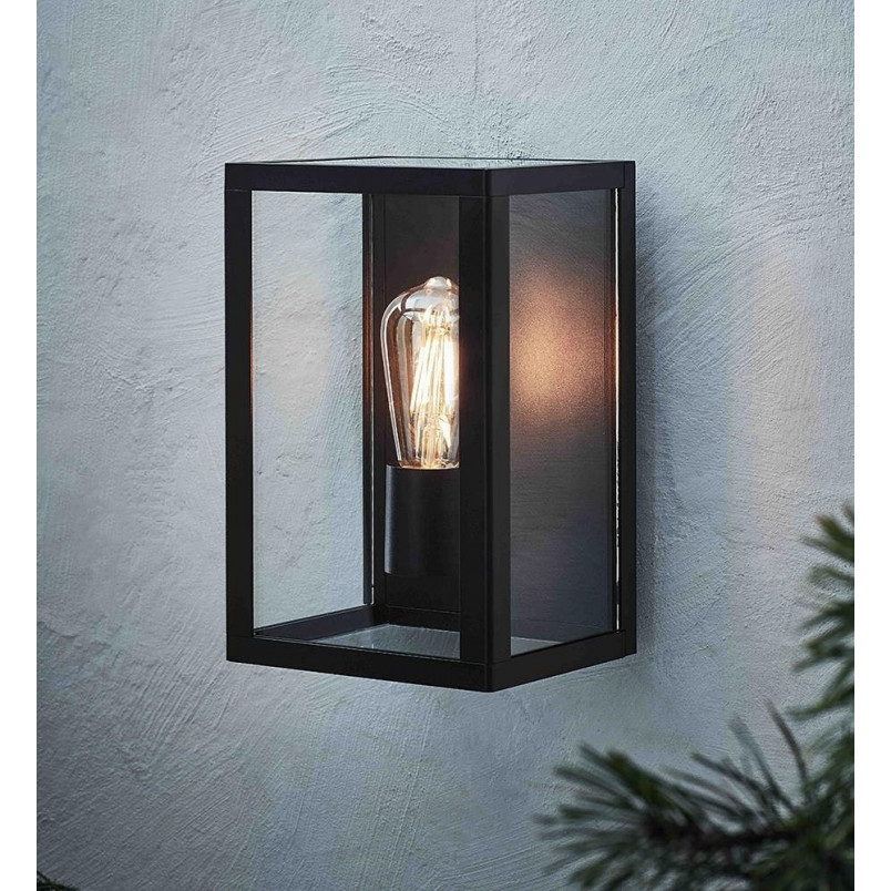 Kinkiet zewnętrzny Pelham czarny Markslojd | Lampa ogrodowa IP44