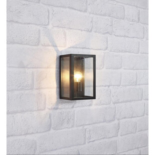 Kinkiet zewnętrzny Pelham czarny Markslojd | Lampa ogrodowa IP44
