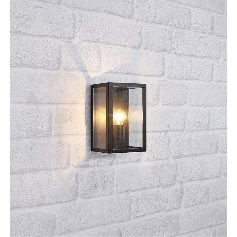 Kinkiet zewnętrzny Pelham czarny Markslojd | Lampa ogrodowa IP44