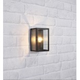Kinkiet zewnętrzny Pelham czarny Markslojd | Lampa ogrodowa IP44