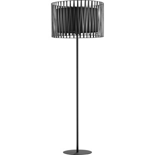 Lampa podłogowa z abażurem Harmony Czarna marki TK Lighting