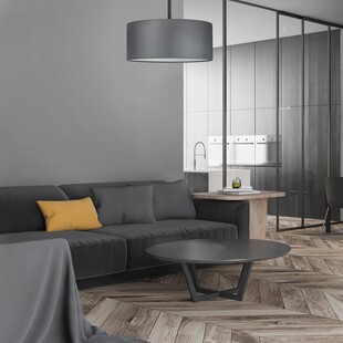 Plafon Rondo II 40cm grafitowy TK Lighting - Oświetlenie
