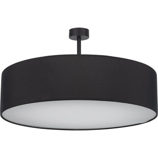 Plafon sufitowy z abażurem Vienna 60 Czarny marki TK Lighting