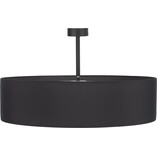 Plafon Rondo 60cm czarny TK Lighting | Lampy materiałowe