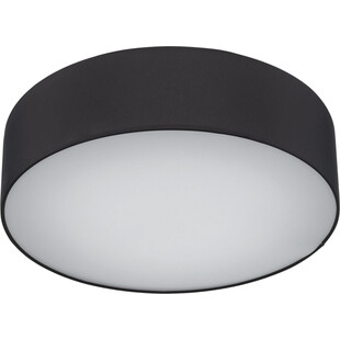 Plafon Rondo 60cm czarny TK Lighting | Lampy materiałowe