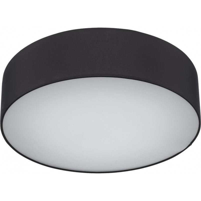 Plafon Rondo 60cm czarny TK Lighting | Lampy materiałowe