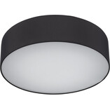 Plafon Rondo 60cm czarny TK Lighting | Lampy materiałowe
