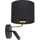 Kinkiet z abażurem czarny Richi | TK Lighting - Komfort i styl