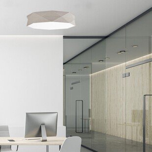 Plafon Kantoor TK Lighting | Beżowy, Materiałowy | Kup Teraz