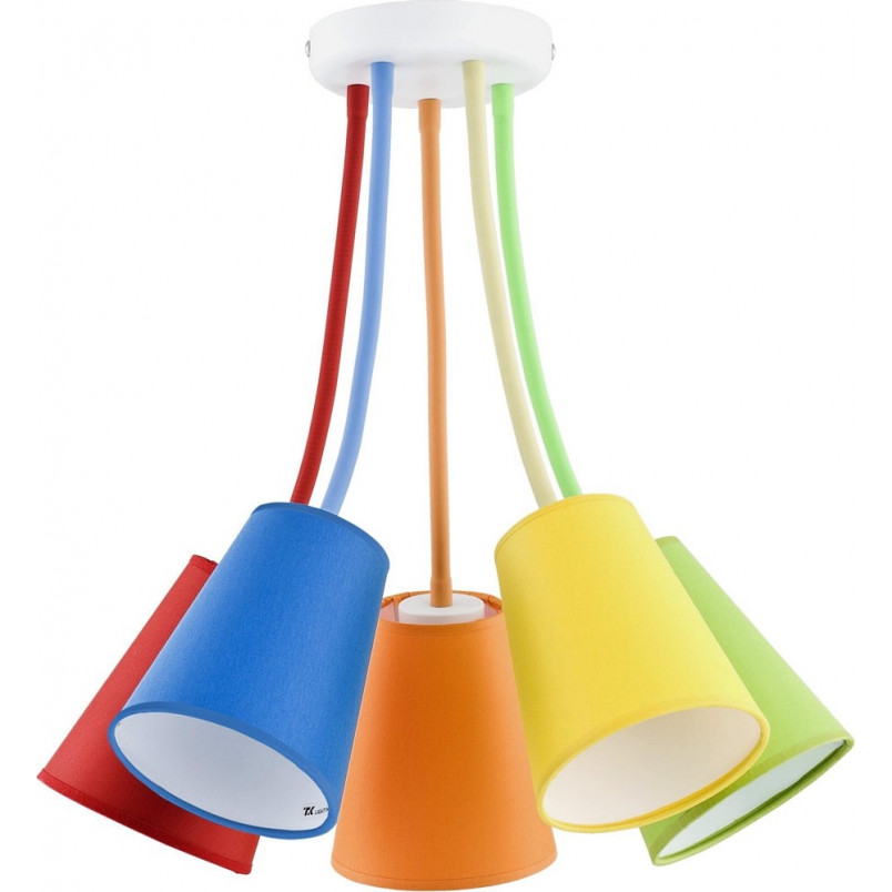 Lampa dziecięca Wire Colour V | TK Lighting - Kolorowa i stylowa