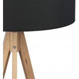 Lampa podłogowa Treviso czarna | TK Lighting - Skandynawski Design