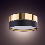 Plafon Glamour Hilton Złoto Czarny TK Lighting | Lampa E27