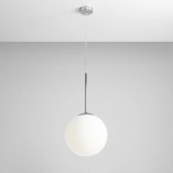 Lampa Wisząca Bosso Chrome Biała - Aldex | Sklep z Lampami