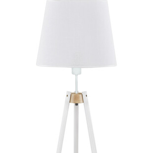 Lampa podłogowa trójnóg z abażurem Vaio White Biała marki TK Lighting