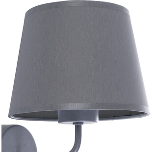 Kinkiet z abażurem Maja Szary marki TK Lighting