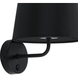 Kinkiet Maja czarny TK Lighting - Eleganckie oświetlenie
