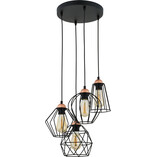 Lampa wisząca czarna Galaxy | TK Lighting - Loftowa | Kup online