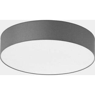 Plafon okrągły z abażurem Rondo 61 Szary marki TK Lighting	