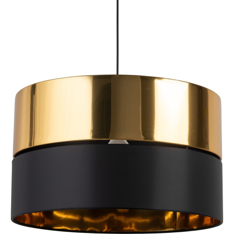 Lampa wisząca glamour Hilton | Złota i czarna | TK Lighting