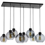 Lampa sufitowa Cubus Graphite VIII - TK Lighting | Szklane kule