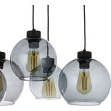 Lampa sufitowa Cubus Graphite VIII - TK Lighting | Szklane kule