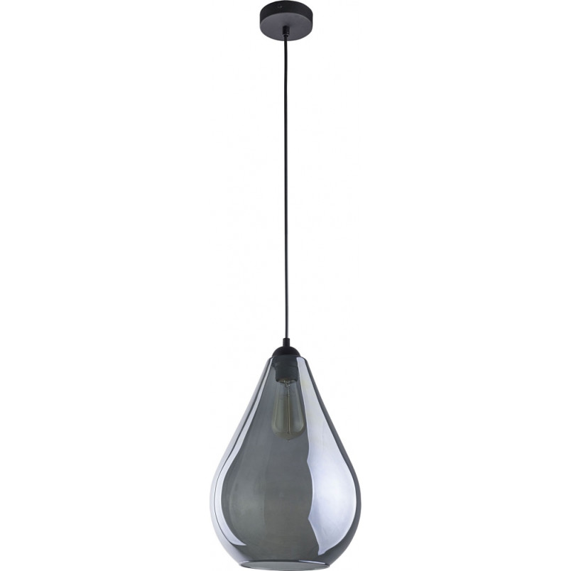 Lampa wisząca Fuente | Szklana, grafitowa | TK Lighting