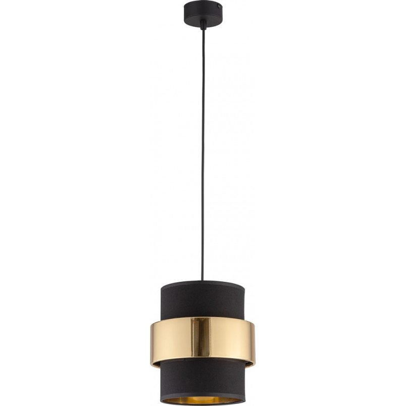 Lampa Wisząca Calisto Czarno-Złota | TK Lighting - Glamour