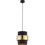 Lampa Wisząca Calisto Czarno-Złota | TK Lighting - Glamour