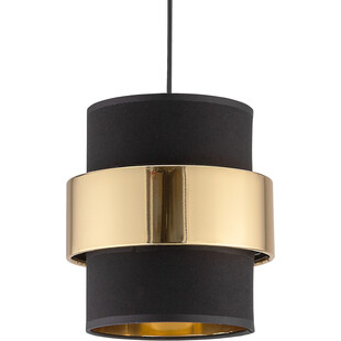 Lampa Wisząca Calisto Czarno-Złota | TK Lighting - Glamour