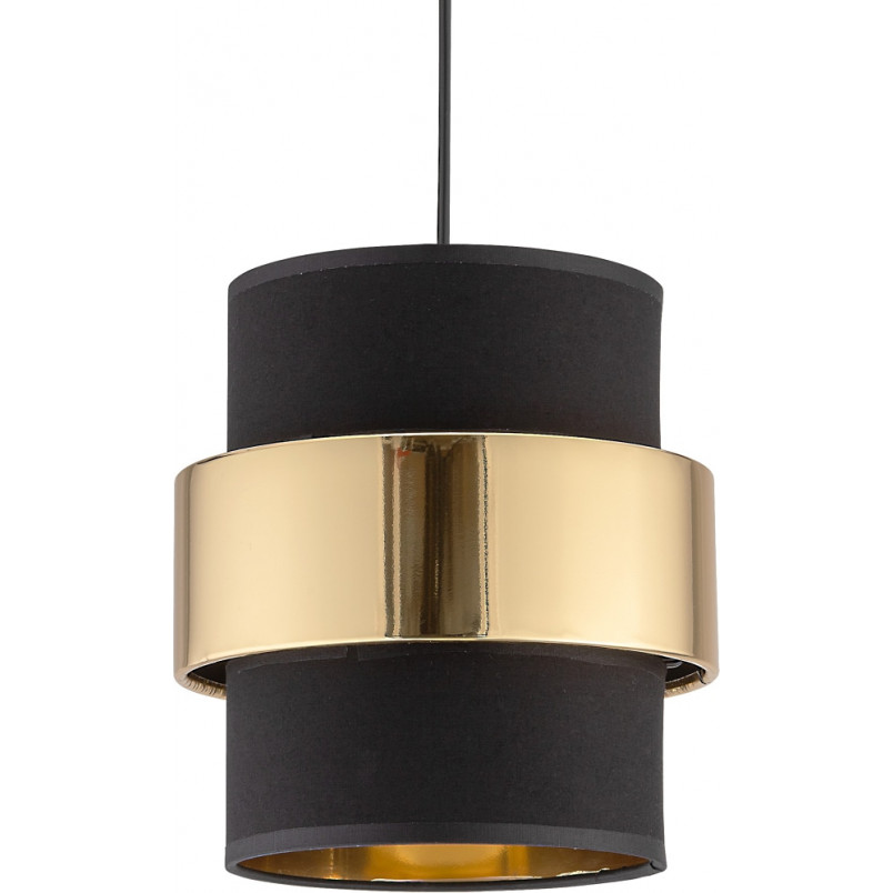 Lampa Wisząca Calisto Czarno-Złota | TK Lighting - Glamour